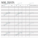 Load image into Gallery viewer, Close up of the soil tests printable

